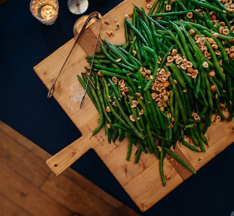 Roasted Local Green Beans | Sasha Reiko Photography