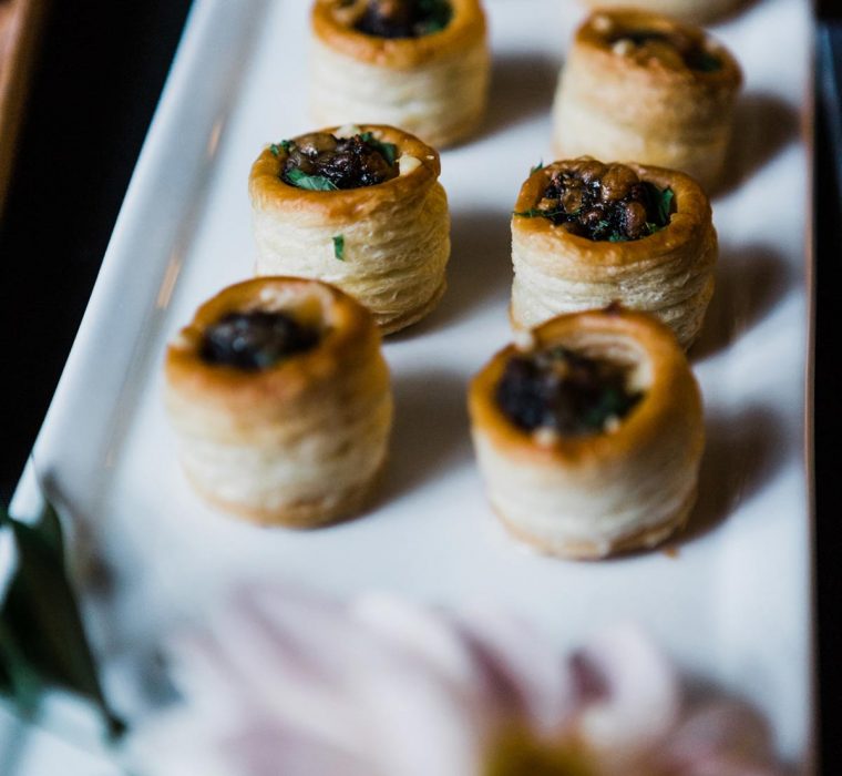 Cremini Mushroom & Gruyere Tartlet | Amy Galbraith Photography