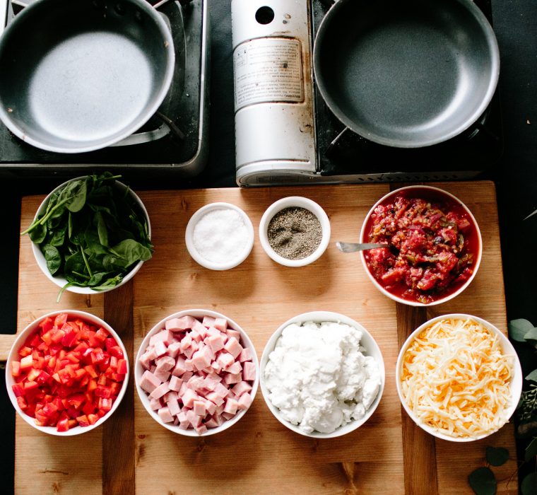 Omelette Station | Rachel Lane Photography